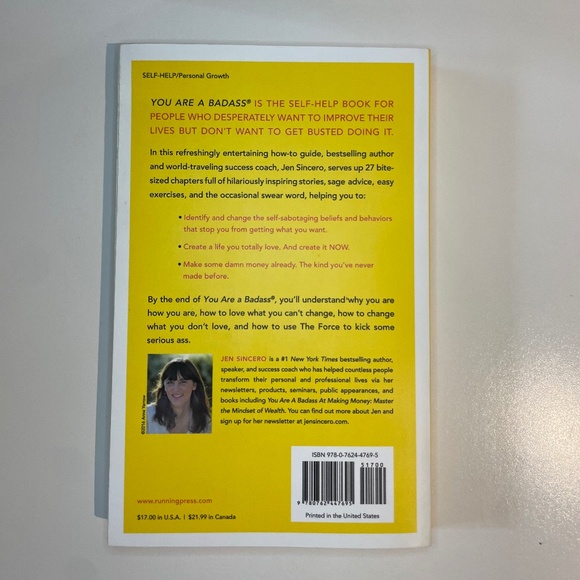 You Are a Badass Book - Picture 2 of 2